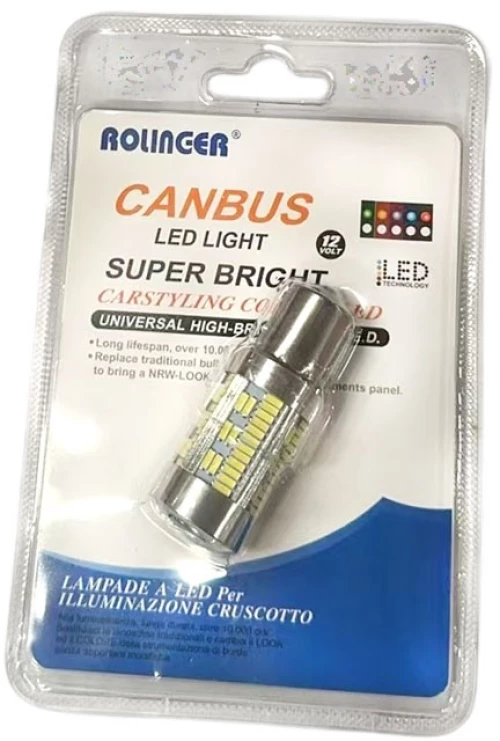 LED Canbus λάμπα 12V μονοπολική