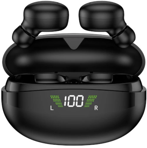 Akai BTE-J350 Ασύρματα in-ear ακουστικά με ψηφιακή οθόνη LED, Bluetooth και Handsfree