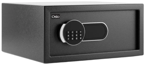Osio OSB-2040BL Μαύρο χρηματοκιβώτιο με ηλεκτρονική κλειδαριά 20 x 43 x 38 cm