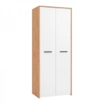 Ντουλάπα Varadero 2K Artisan Oak-Λευκό 80,5x53x203,5Εκ