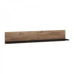 Ράφι Τοίχου Corvia Zp Flagstaf Carbon 138x20x24Εκ