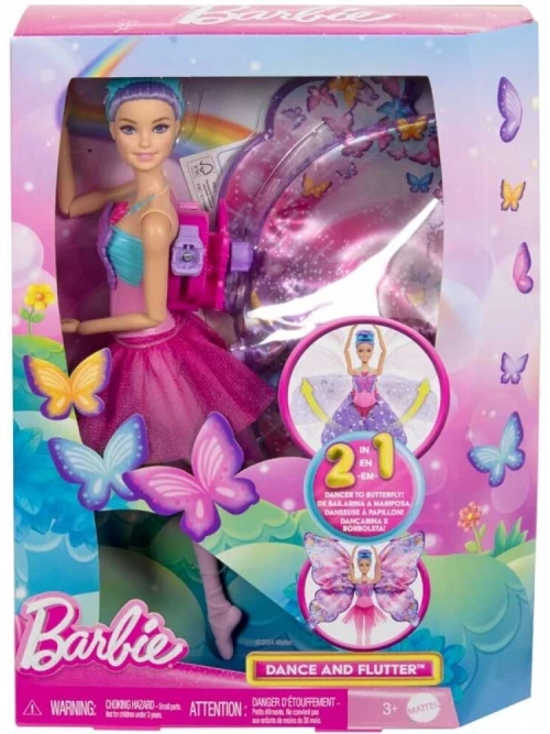 Κούκλα Barbie Μπαλαρίνα Πεταλούδα Mattel