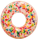 Φουσκωτή ρόδα Intex Donut Λευκό 114 x 25 x 114 cm (12 Μονάδες)
