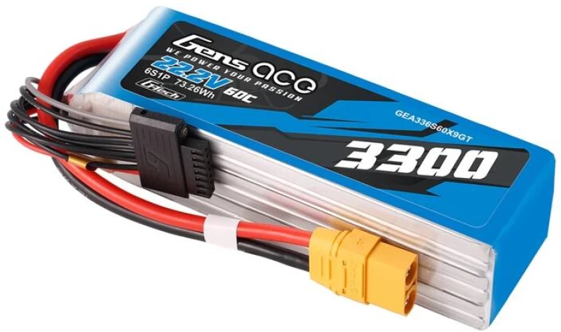 Συσσωρευτής Lipo Gens Ace G-Tech 3300mAh 22.2V 60C 6S1P XT90