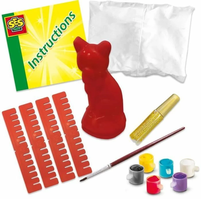 Σετ Ζωγραφικής SES Creative Cat