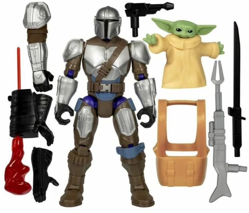 Playset Hasbro MANDO GROGU DLX