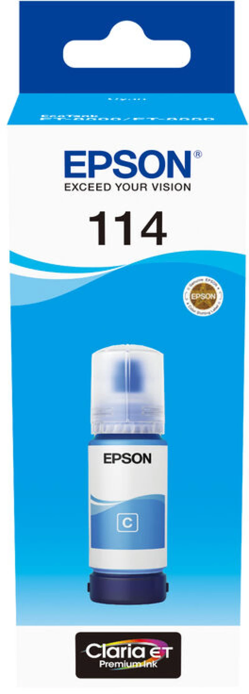 Μελάνι για Επαναφορτιζόμενα Δοχεία Epson C13T07B240 Κυανό 70 ml