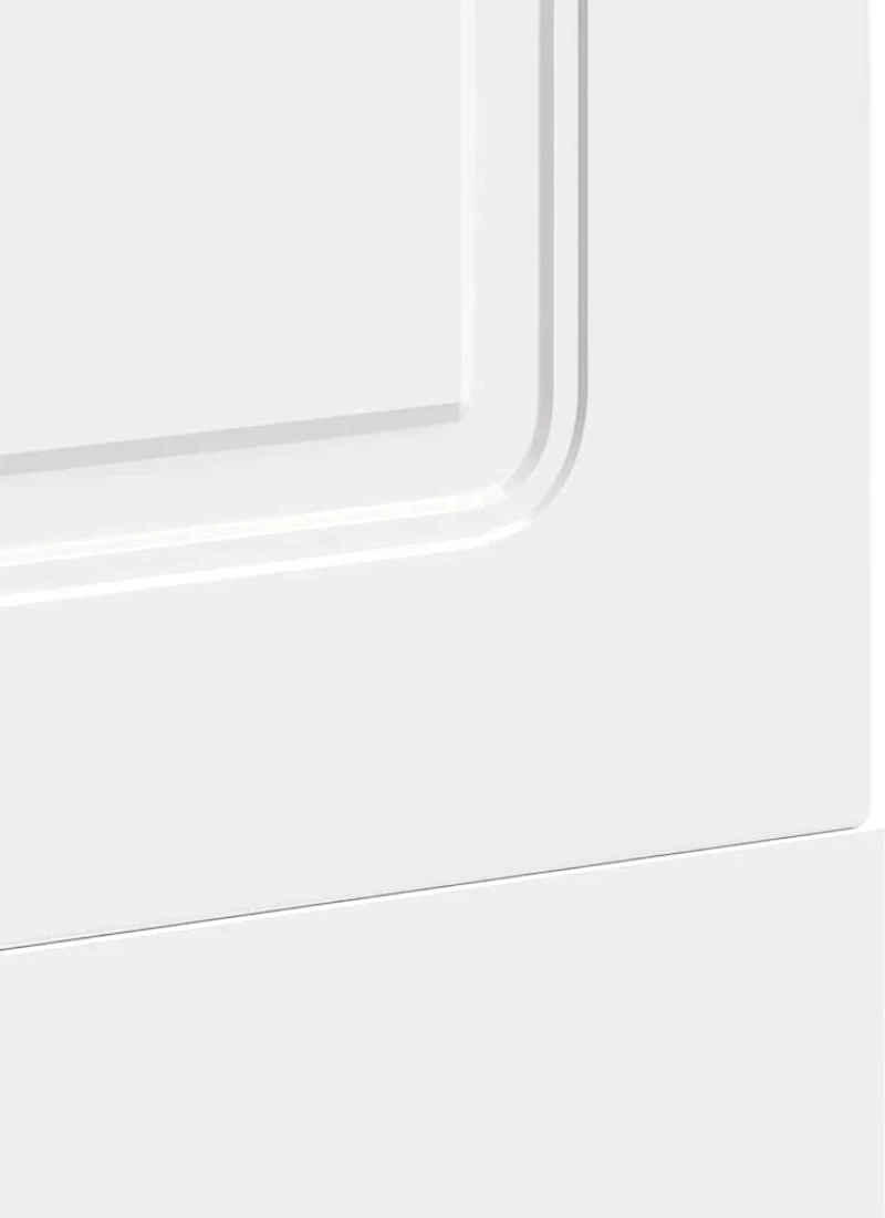 vidaXL Πίνακας πλυντηρίου πιάτων "Kalmar" High Gloss White 60x1,5x67cm