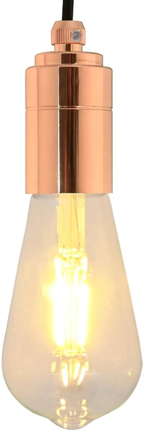 vidaXL Λαμπτήρες 2 τεμάχια Rose Gold E27