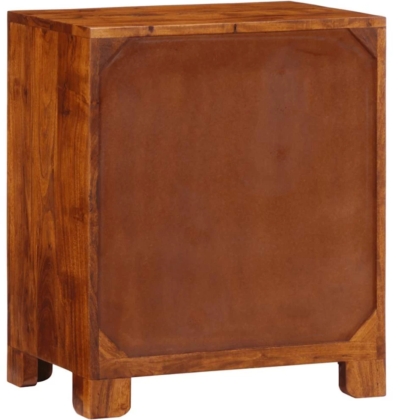 vidaXL Sideboard Πολύχρωμο 50x35x60 μασίφ ξύλο ακακίας
