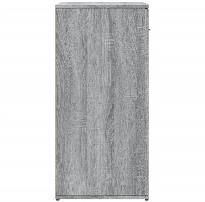 vidaXL Βοηθητικά Ντουλάπια 2 Τεμ. Γκρι Sonoma 79x38x80 εκ. Επεξ. Ξύλο