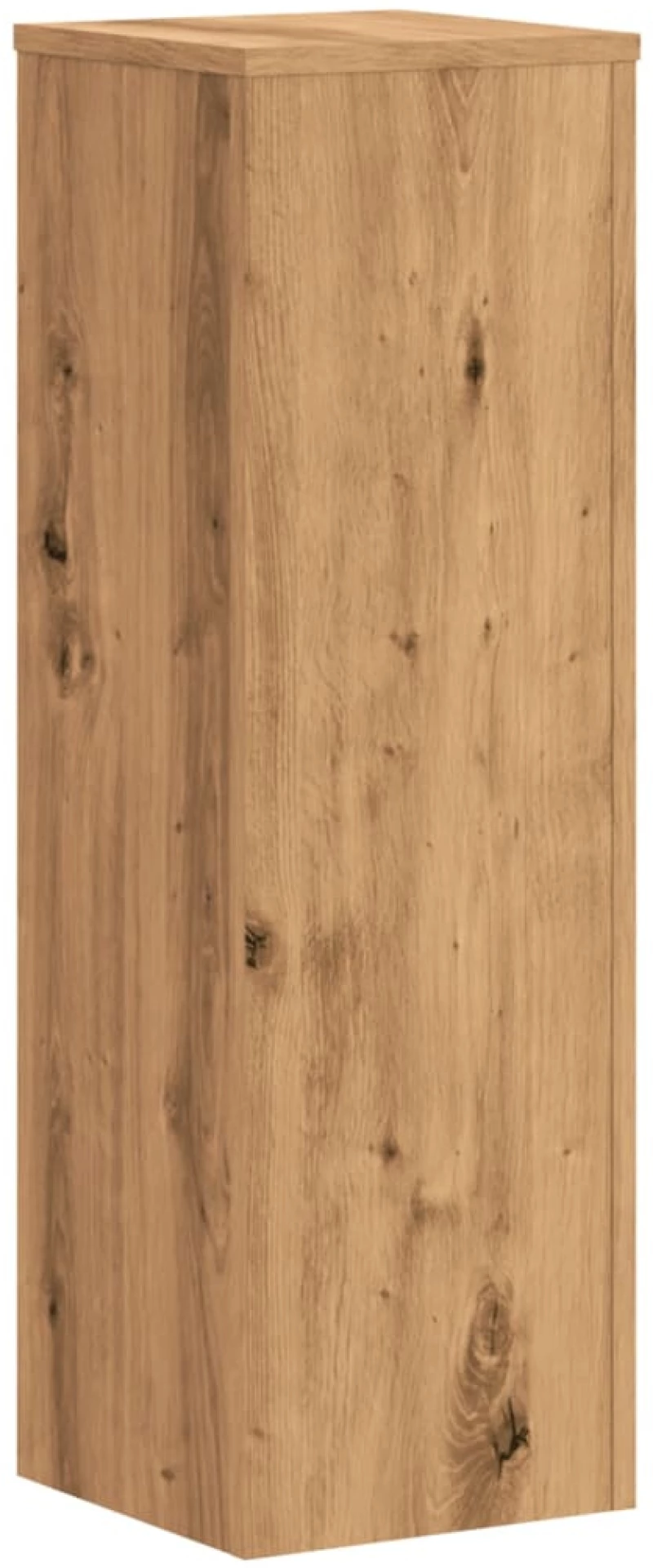 vidaXL Βάσεις Φυτών 2 τεμ. Αρτισιανή Δρυς 25x25x80 εκ. Επεξ. Ξύλο