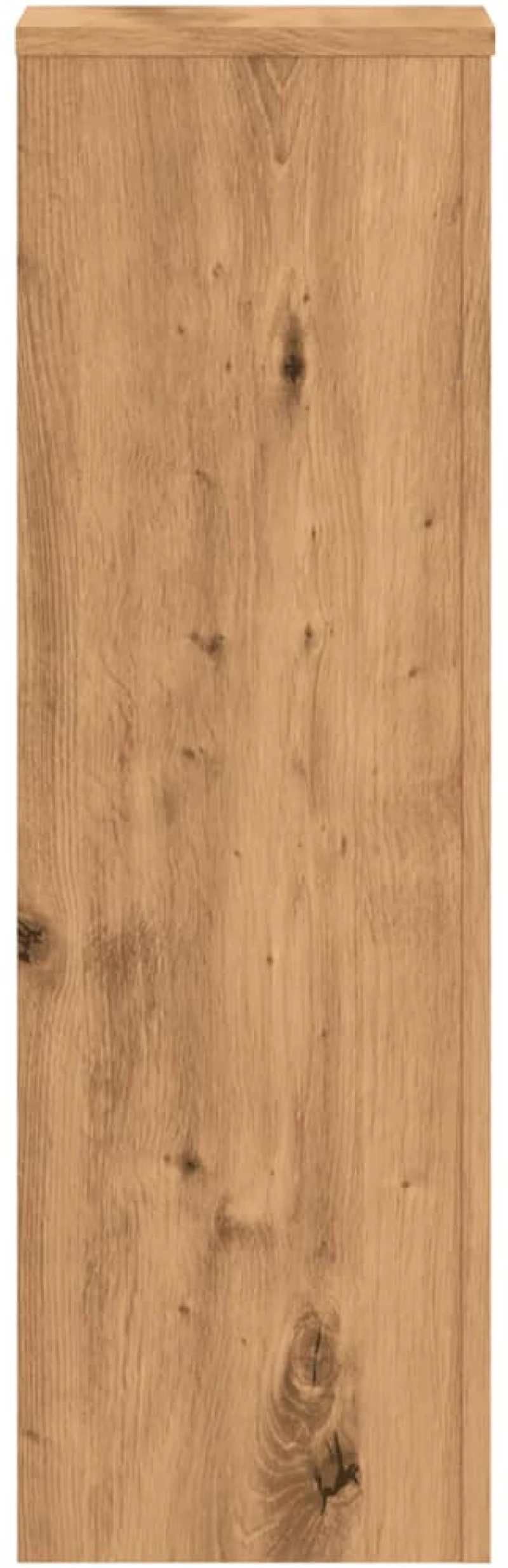 vidaXL Βάσεις Φυτών 2 τεμ. Αρτισιανή Δρυς 25x25x80 εκ. Επεξ. Ξύλο
