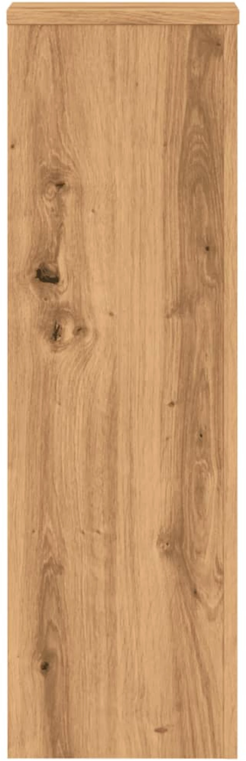 vidaXL Βάσεις Φυτών 2 τεμ. Αρτισιανή Δρυς 25x25x80 εκ. Επεξ. Ξύλο