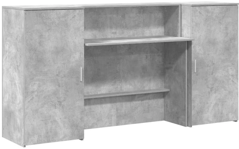 vidaXL Γραφείο υποδοχής 200x50x103,5 εκ. Επεξεργασμένο Ξύλο