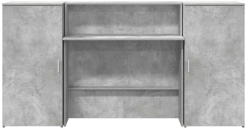 vidaXL Γραφείο υποδοχής 200x50x103,5 εκ. Επεξεργασμένο Ξύλο