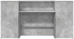 vidaXL Γραφείο υποδοχής 200x50x103,5 εκ. Επεξεργασμένο Ξύλο