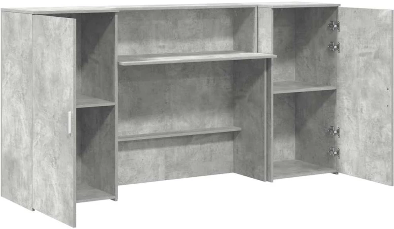 vidaXL Γραφείο υποδοχής 200x50x103,5 εκ. Επεξεργασμένο Ξύλο
