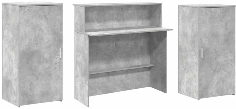 vidaXL Γραφείο υποδοχής 200x50x103,5 εκ. Επεξεργασμένο Ξύλο