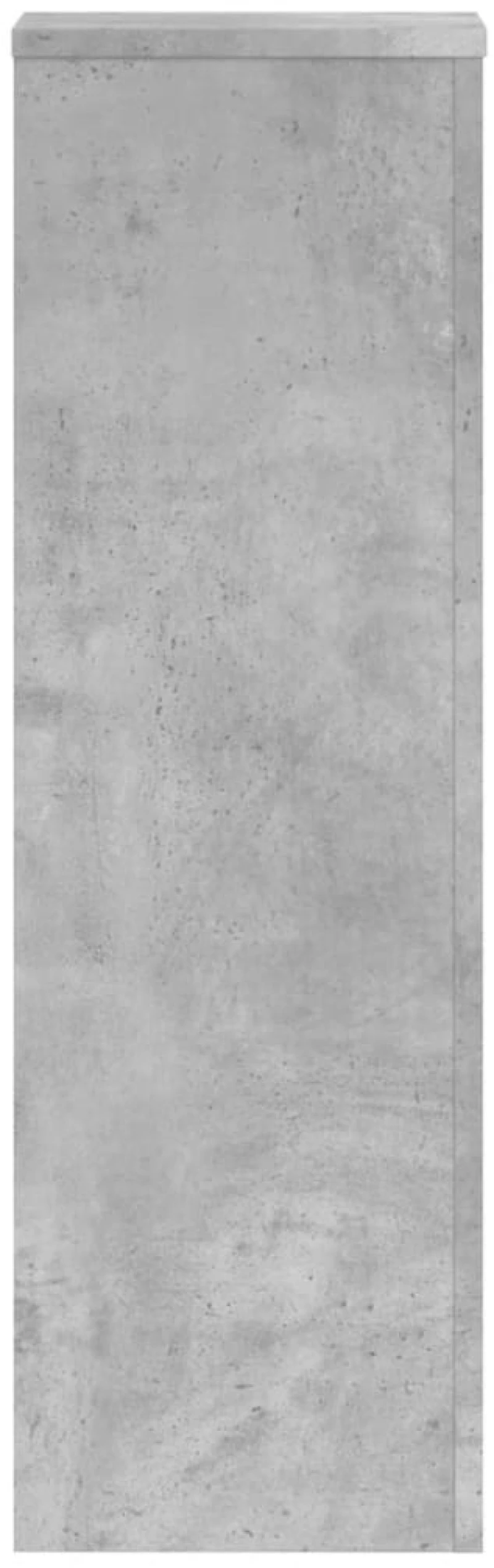 vidaXL Βάσεις Φυτών 2 τεμ. Γκρι Σκυρ. 25x25x80 εκ. Επεξεργασμένο Ξύλο