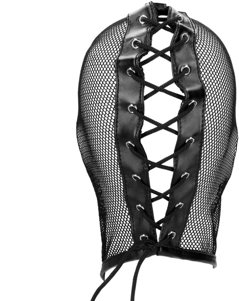 Ouch Fishnet Mask - Black