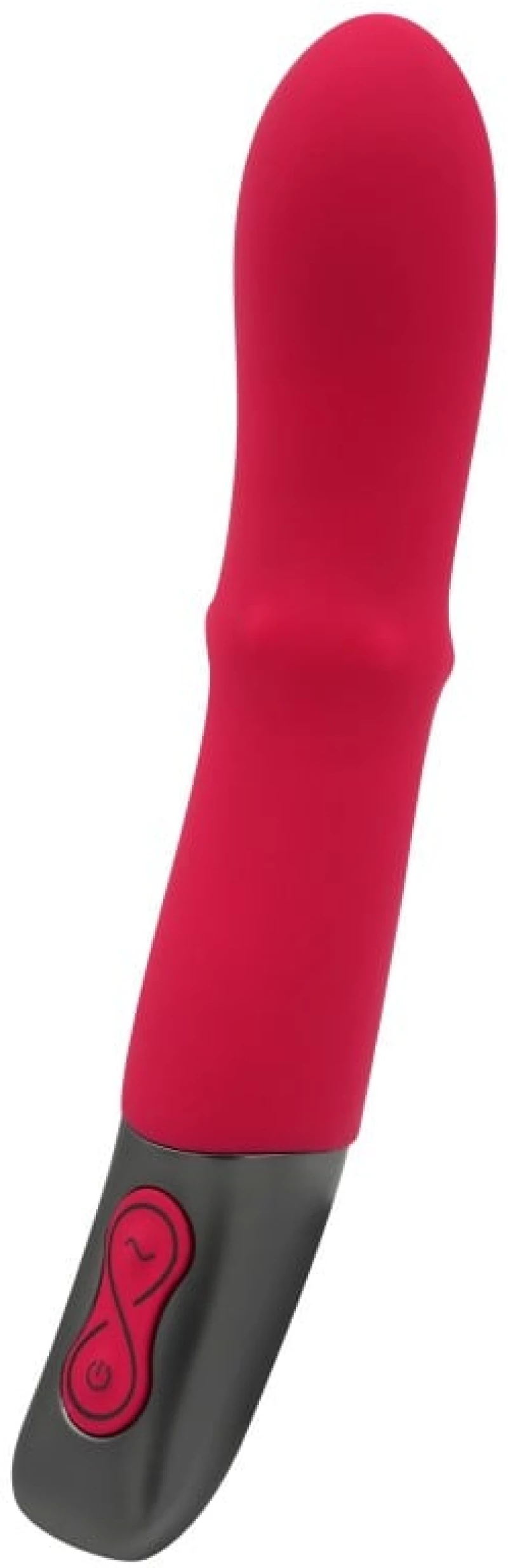 TITANZ 7" SILICONE RECHARGEABLE VIBRATOR IN IVORY PINK