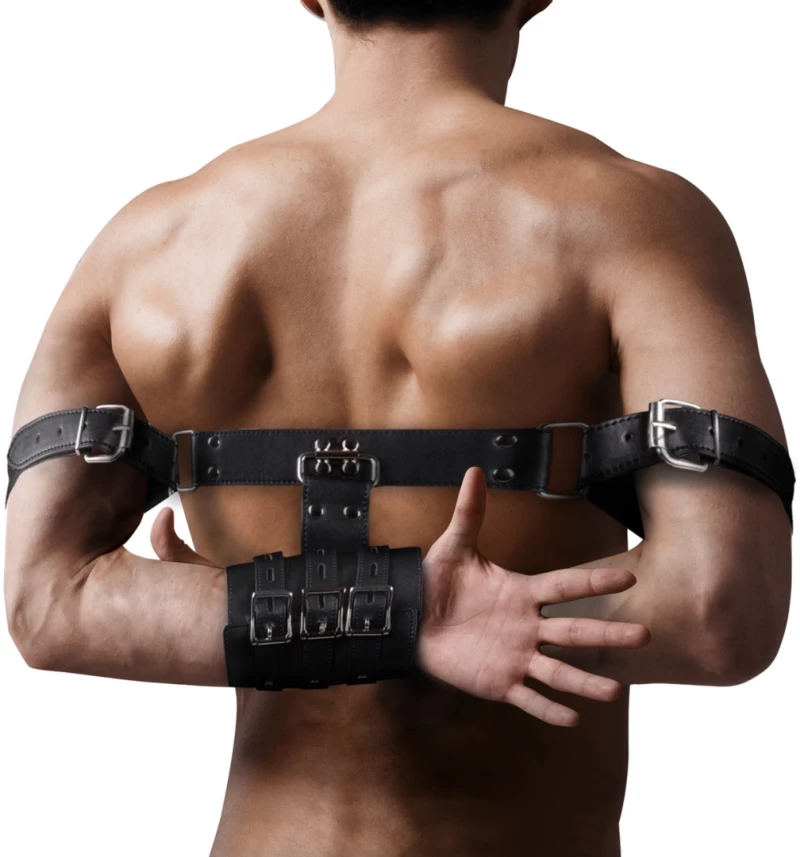Ouch Complete Arm Restraints - Black