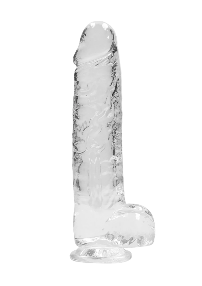 Realistic Dildo with Balls - 9"/ 23 cm