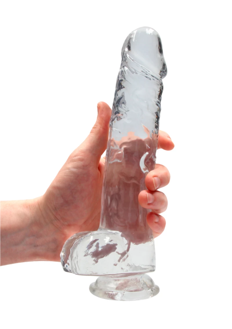 Realistic Dildo with Balls - 9"/ 23 cm