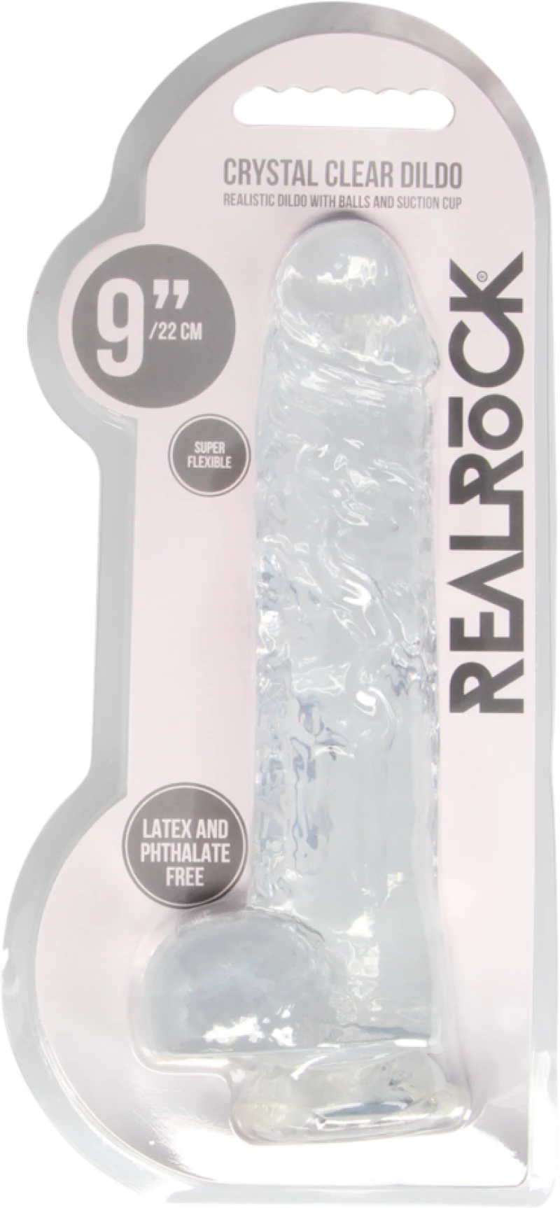 Realistic Dildo with Balls - 9"/ 23 cm