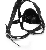Leather Head Mounted Mouth Gag