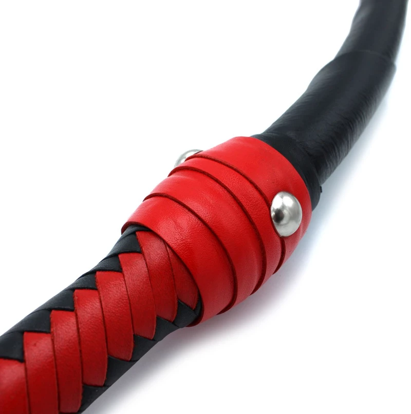 Black Leather Sultan Whip