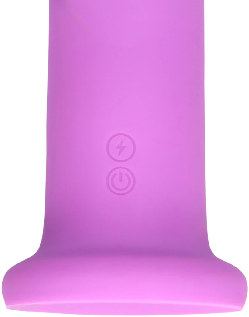 Ultra Soft Silicone Rotating G-Spot Vibrator - Lavender Spectacle