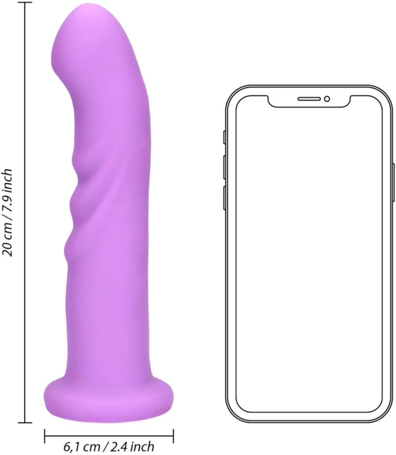 Ultra Soft Silicone Rotating G-Spot Vibrator - Lavender Spectacle