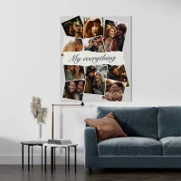 My Everything Collage Καμβάς σε μέγεθος 50x70cm