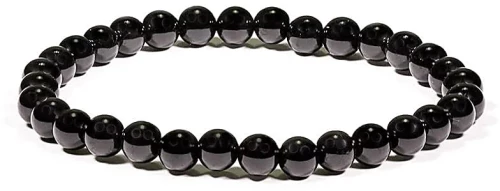 Bραχιόλι από Μαύρη Τουρμαλίνη Mala Black Tourmaline Natural Stones