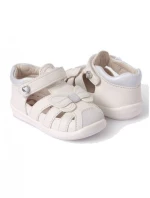 Παιδικά Δερμάτινα Πέδιλα First Steps Mayoral 41519-White