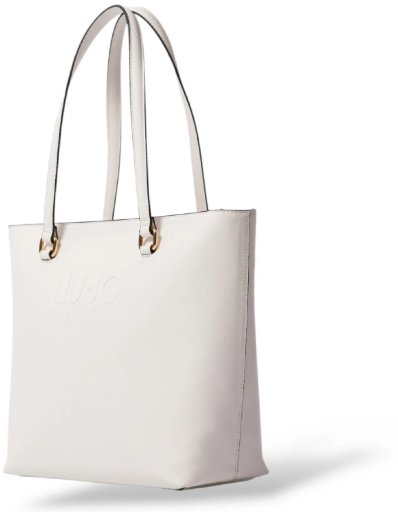 ΓΥΝΑΙΚΕΙΑ ΤΣΑΝΤΑ LIU JO TOTE AA5321-E0087-01065 OFF WHITE