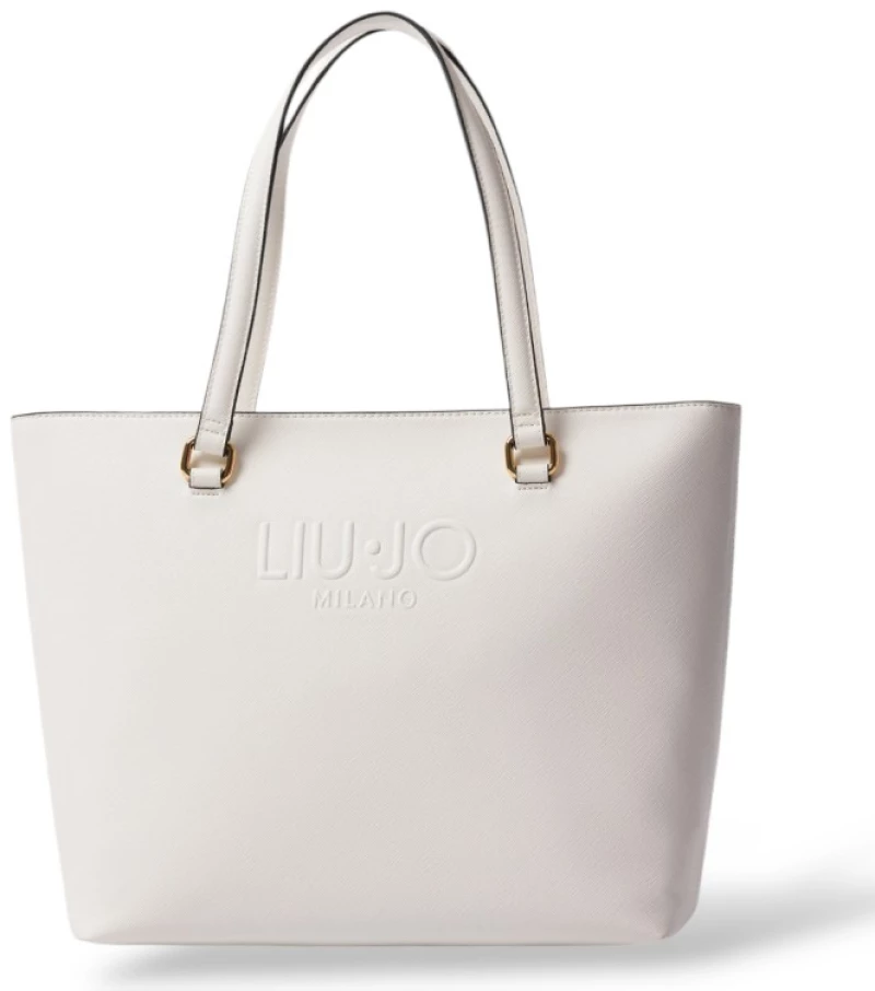 ΓΥΝΑΙΚΕΙΑ ΤΣΑΝΤΑ LIU JO TOTE AA5321-E0087-01065 OFF WHITE