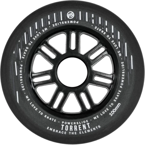 Powerslide 100χιλ./84Α Torrent Ροδάκια - Μαύρο
