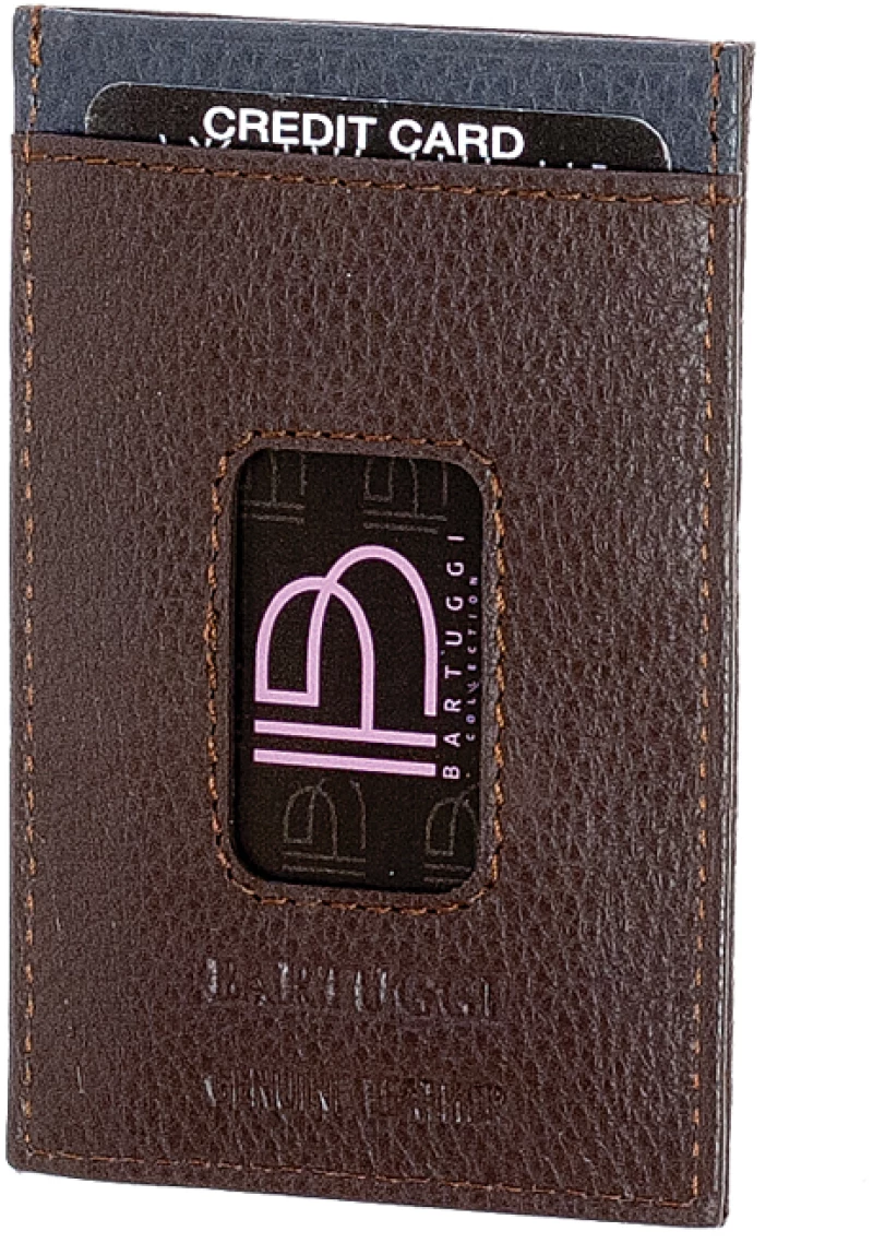 Δερμάτινη καρτοθήκη (507-50559-brown)