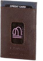 Δερμάτινη καρτοθήκη (507-50559-brown)