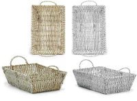 Καλάθι 38x26x12cm Σε 2 Χρώματα
