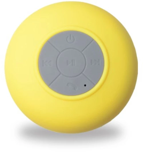 Ηχείο Bluetooth Βεντούζα Αδιάβροχο Κωδ. 44068 Κίτρινο