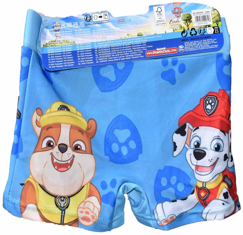 Disney παιδικό μαγιό Pawpatrol 2900002954 Blue