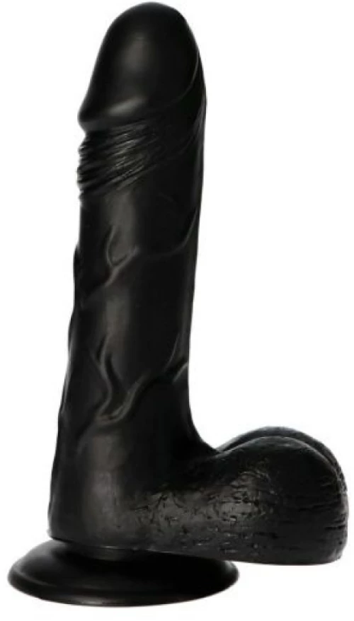 Alvaro Black Dildo 23 cm