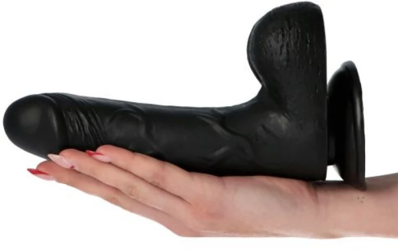 Alvaro Black Dildo 23 cm