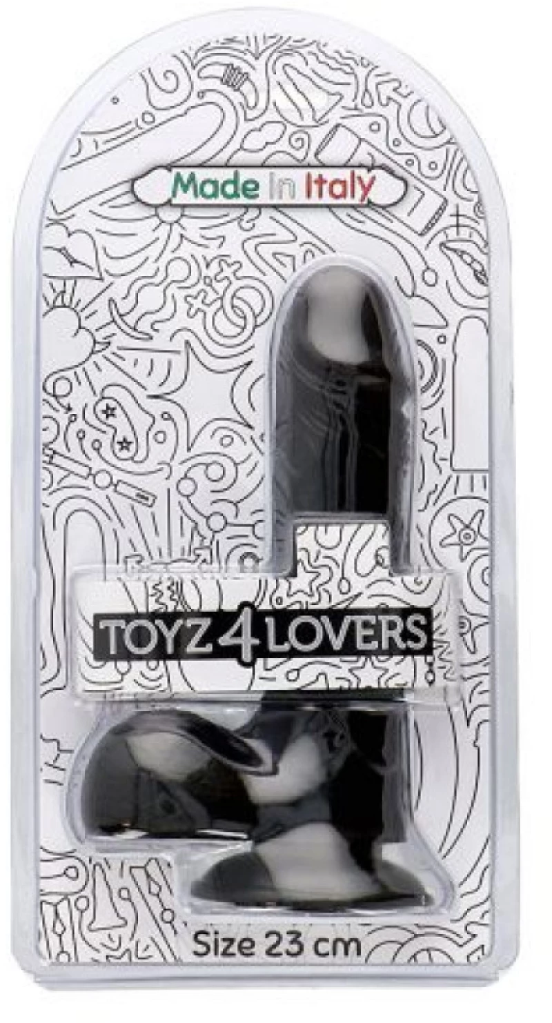 Alvaro Black Dildo 23 cm