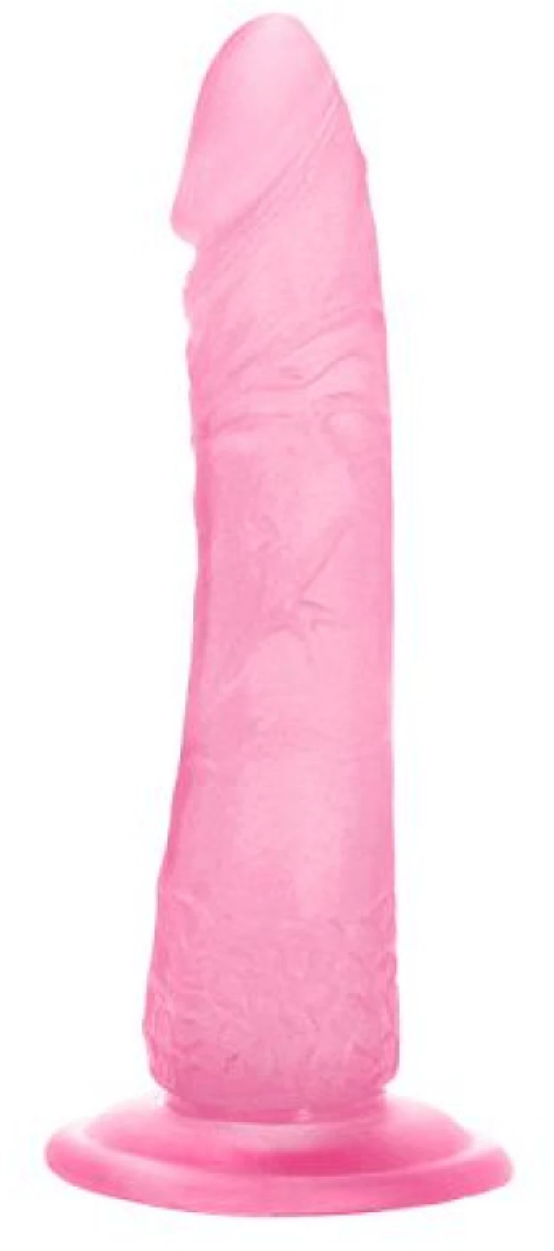 Clemente Pink Transparent Dildo 21 cm