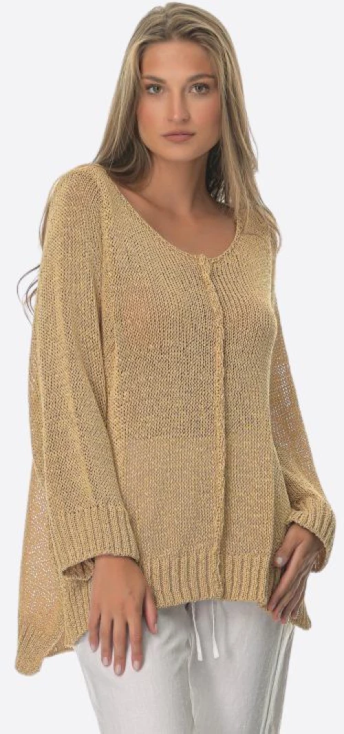 Μπλούζα Γυναικεία Sweater Χρυσό